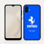 כיסוי בעיצוב אישי עם השם שלך לדגם - Samsung Galaxy A04 בעיצוב פרארי