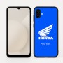 כיסוי בעיצוב אישי עם השם שלך לדגם - Samsung Galaxy A04 בעיצוב הונדה