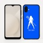 כיסוי בעיצוב אישי עם השם שלך לדגם - Samsung Galaxy A04 בעיצוב אישה שטן