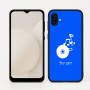 כיסוי בעיצוב אישי עם השם שלך לדגם - Samsung Galaxy A04 בעיצוב תקליטור - אזור מוזיקה