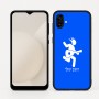 כיסוי בעיצוב אישי עם השם שלך לדגם - Samsung Galaxy A04 בעיצוב נגן גיטרה