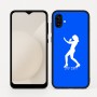 כיסוי בעיצוב אישי עם השם שלך לדגם - Samsung Galaxy A04 בעיצוב אישה מגוננת
