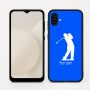 כיסוי בעיצוב אישי עם השם שלך לדגם - Samsung Galaxy A04 בעיצוב שחקן גולף