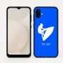 כיסוי בעיצוב אישי עם השם שלך לדגם - Samsung Galaxy A04 בעיצוב אופנוע ים