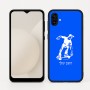 כיסוי בעיצוב אישי עם השם שלך לדגם - Samsung Galaxy A04 בעיצוב ילד סקייטבורד