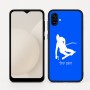 כיסוי בעיצוב אישי עם השם שלך לדגם - Samsung Galaxy A04 בעיצוב סקי