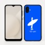 כיסוי בעיצוב אישי עם השם שלך לדגם - Samsung Galaxy A04 בעיצוב גלישה - גלישה
