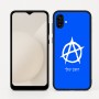 כיסוי בעיצוב אישי עם השם שלך לדגם - Samsung Galaxy A04 בעיצוב אנרכיה