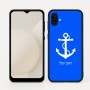 כיסוי בעיצוב אישי עם השם שלך לדגם - Samsung Galaxy A04 בעיצוב לעגן