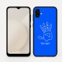 כיסוי בעיצוב אישי עם השם שלך לדגם - Samsung Galaxy A04 בעיצוב יד