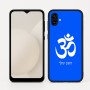 כיסוי בעיצוב אישי עם השם שלך לדגם - Samsung Galaxy A04 בעיצוב סמל אום