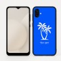 כיסוי בעיצוב אישי עם השם שלך לדגם - Samsung Galaxy A04 בעיצוב כפות ידיים