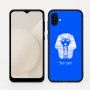 כיסוי בעיצוב אישי עם השם שלך לדגם - Samsung Galaxy A04 בעיצוב פרעה - תות ענח' אמון מצרי
