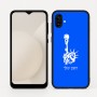 כיסוי בעיצוב אישי עם השם שלך לדגם - Samsung Galaxy A04 בעיצוב פסל החירות