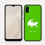 כיסוי בעיצוב אישי עם השם שלך לדגם - Samsung Galaxy A04 בעיצוב תנין