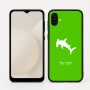כיסוי בעיצוב אישי עם השם שלך לדגם - Samsung Galaxy A04 בעיצוב כריש ראש פטיש