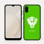 כיסוי בעיצוב אישי עם השם שלך לדגם - Samsung Galaxy A04 בעיצוב פני פנטרה