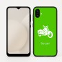 כיסוי בעיצוב אישי עם השם שלך לדגם - Samsung Galaxy A04 בעיצוב הארלי-דיווידסון