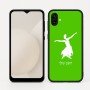 כיסוי בעיצוב אישי עם השם שלך לדגם - Samsung Galaxy A04 בעיצוב בלרינה