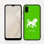 כיסוי בעיצוב אישי עם השם שלך לדגם - Samsung Galaxy A04 בעיצוב מזלות - אריה
