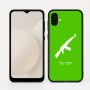 כיסוי בעיצוב אישי עם השם שלך לדגם - Samsung Galaxy A04 בעיצוב אק 47