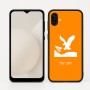 כיסוי בעיצוב אישי עם השם שלך לדגם - Samsung Galaxy A04 בעיצוב נשר אמריקאי