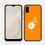 כיסוי בעיצוב אישי עם השם שלך לדגם - Samsung Galaxy A04 בעיצוב תקליטור - אזור מוזיקה