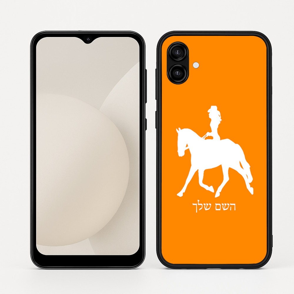 כיסוי בעיצוב אישי עם השם שלך לדגם - Samsung Galaxy A04 בעיצוב קאוגירל - אישה