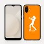 כיסוי בעיצוב אישי עם השם שלך לדגם - Samsung Galaxy A04 בעיצוב אישה מגוננת