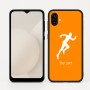 כיסוי בעיצוב אישי עם השם שלך לדגם - Samsung Galaxy A04 בעיצוב רץ