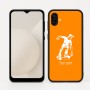 כיסוי בעיצוב אישי עם השם שלך לדגם - Samsung Galaxy A04 בעיצוב ילד סקייטבורד