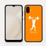 כיסוי בעיצוב אישי עם השם שלך לדגם - Samsung Galaxy A04 בעיצוב הרמת משקולות