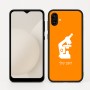 כיסוי בעיצוב אישי עם השם שלך לדגם - Samsung Galaxy A04 בעיצוב מיקרוסקופ