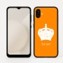 כיסוי בעיצוב אישי עם השם שלך לדגם - Samsung Galaxy A04 בעיצוב כתר מלכותי