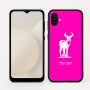 כיסוי בעיצוב אישי עם השם שלך לדגם - Samsung Galaxy A04 בעיצוב צבי