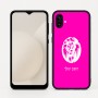 כיסוי בעיצוב אישי עם השם שלך לדגם - Samsung Galaxy A04 בעיצוב פני אריה
