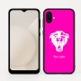 כיסוי בעיצוב אישי עם השם שלך לדגם - Samsung Galaxy A04 בעיצוב פני פנטרה