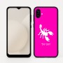 כיסוי בעיצוב אישי עם השם שלך לדגם - Samsung Galaxy A04 בעיצוב עקרב