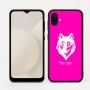 כיסוי בעיצוב אישי עם השם שלך לדגם - Samsung Galaxy A04 בעיצוב זאב