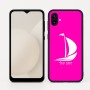 כיסוי בעיצוב אישי עם השם שלך לדגם - Samsung Galaxy A04 בעיצוב סירה