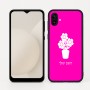כיסוי בעיצוב אישי עם השם שלך לדגם - Samsung Galaxy A04 בעיצוב פרח