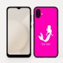 כיסוי בעיצוב אישי עם השם שלך לדגם - Samsung Galaxy A04 בעיצוב בתולת ים - אישה