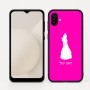כיסוי בעיצוב אישי עם השם שלך לדגם - Samsung Galaxy A04 בעיצוב נסיכה
