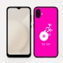 כיסוי בעיצוב אישי עם השם שלך לדגם - Samsung Galaxy A04 בעיצוב תקליטור - אזור מוזיקה