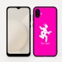 כיסוי בעיצוב אישי עם השם שלך לדגם - Samsung Galaxy A04 בעיצוב נגן גיטרה