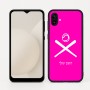 כיסוי בעיצוב אישי עם השם שלך לדגם - Samsung Galaxy A04 בעיצוב כדור בסיס