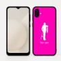 כיסוי בעיצוב אישי עם השם שלך לדגם - Samsung Galaxy A04 בעיצוב פישמן
