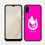 כיסוי בעיצוב אישי עם השם שלך לדגם - Samsung Galaxy A04 בעיצוב פרסה וסוס