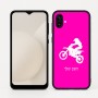 כיסוי בעיצוב אישי עם השם שלך לדגם - Samsung Galaxy A04 בעיצוב מוטוקרוס