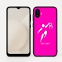 כיסוי בעיצוב אישי עם השם שלך לדגם - Samsung Galaxy A04 בעיצוב כדורסל אולימפי